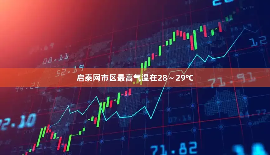 启泰网市区最高气温在28～29℃