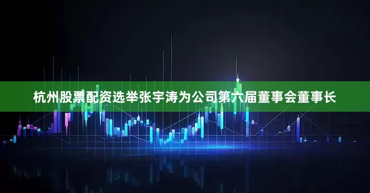 杭州股票配资选举张宇涛为公司第六届董事会董事长