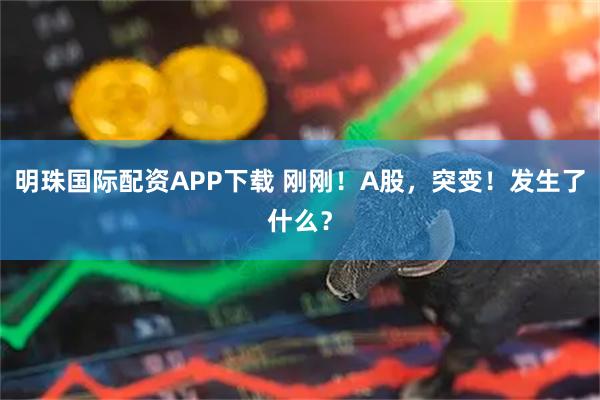 明珠国际配资APP下载 刚刚！A股，突变！发生了什么？